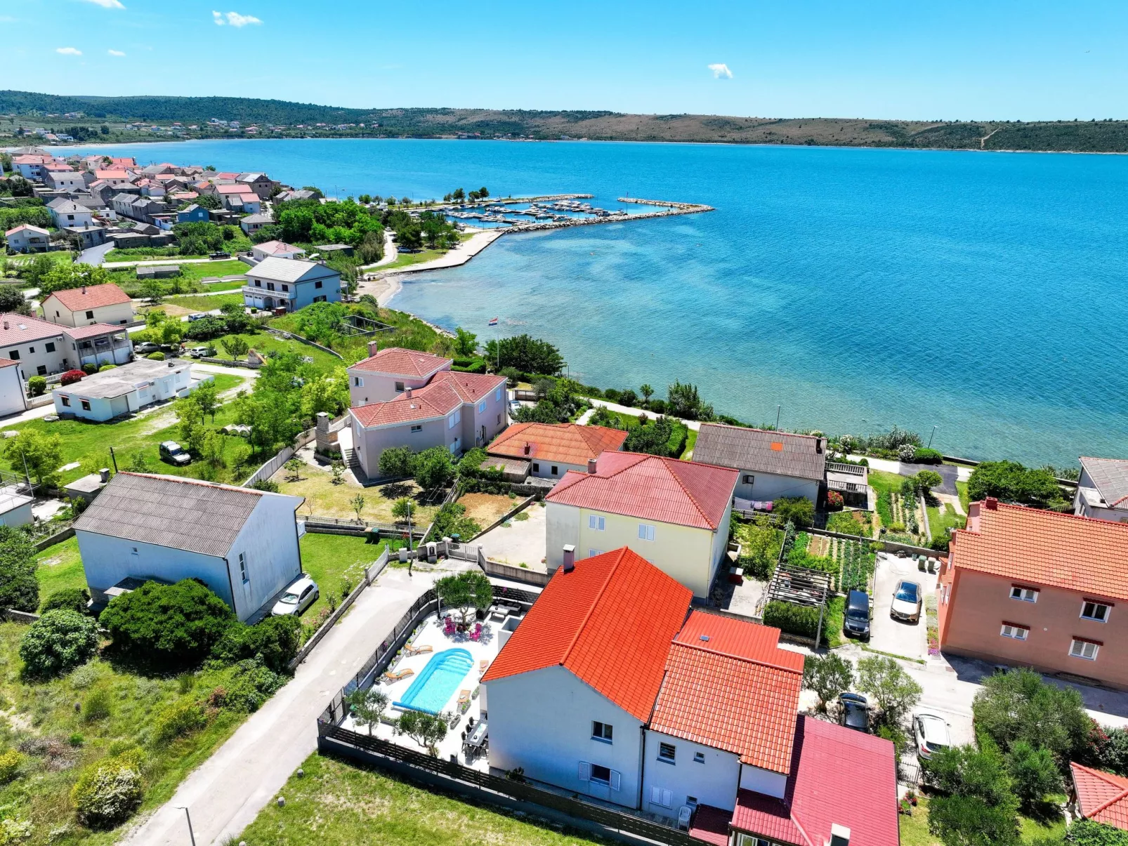 "Appartement A3" direkt am Strand - Buiten