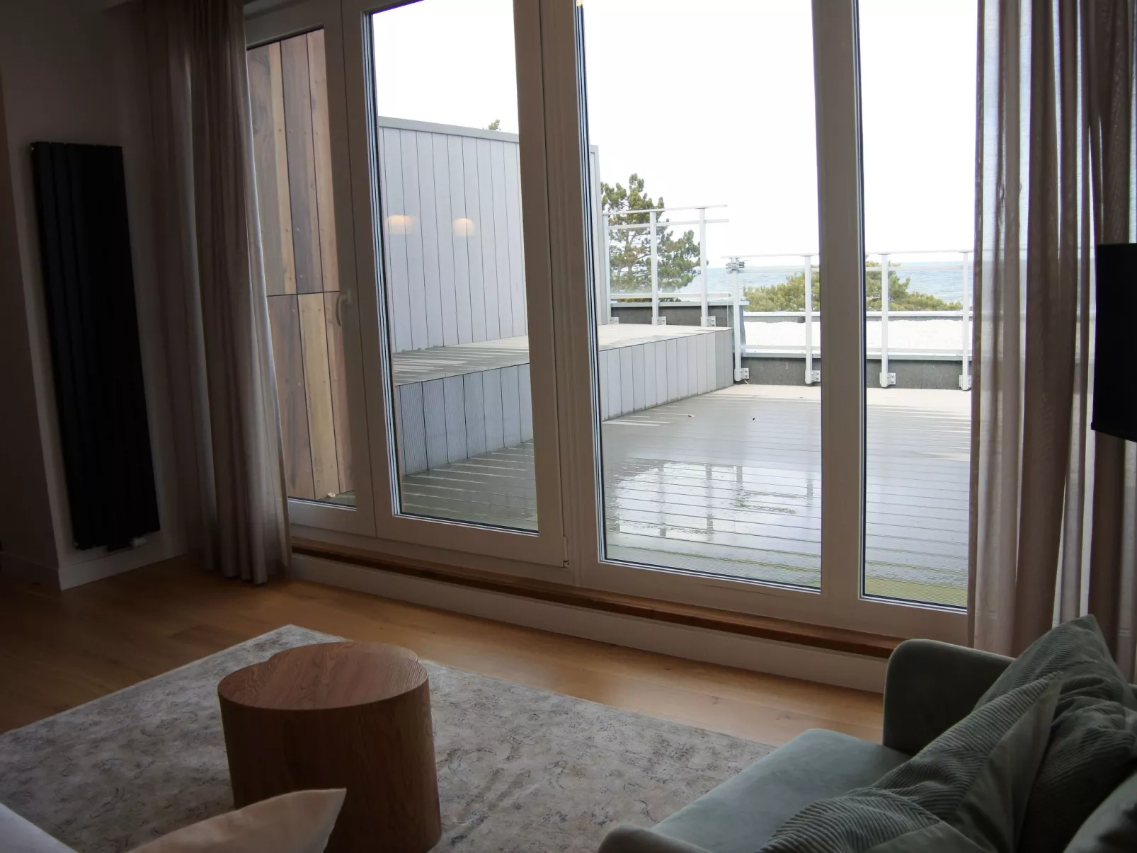 Appartement in Gąski mit Terrasse-Binnen