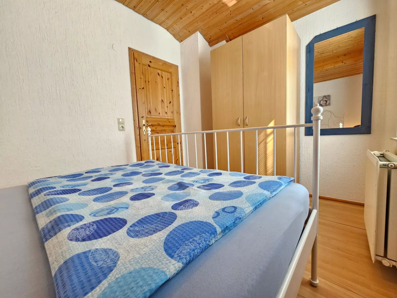 Wohnung mit Balkon, 150 m vom Strand entfernt-Binnen