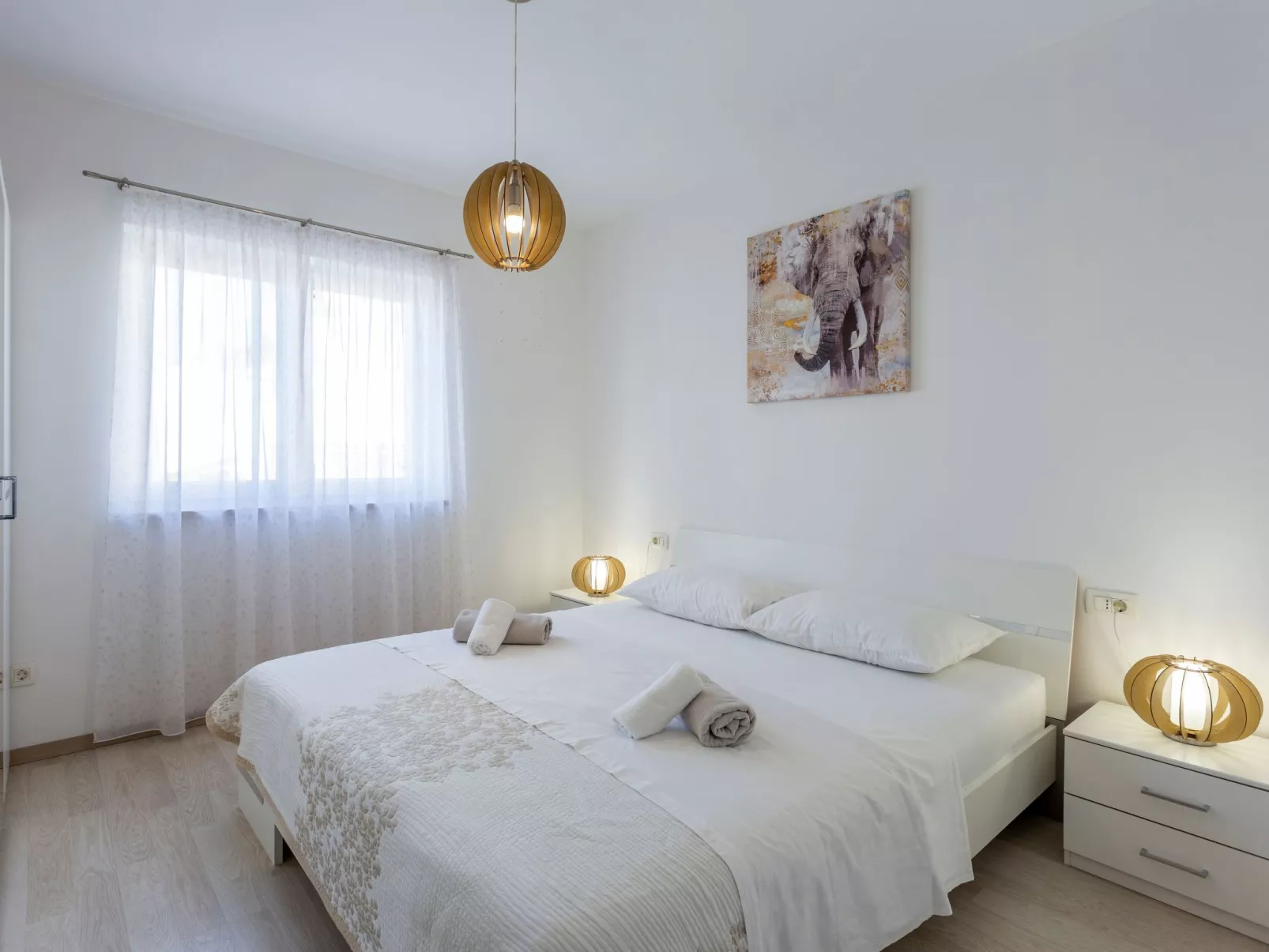 Schöne Wohnung Funtana Nr.1-Binnen