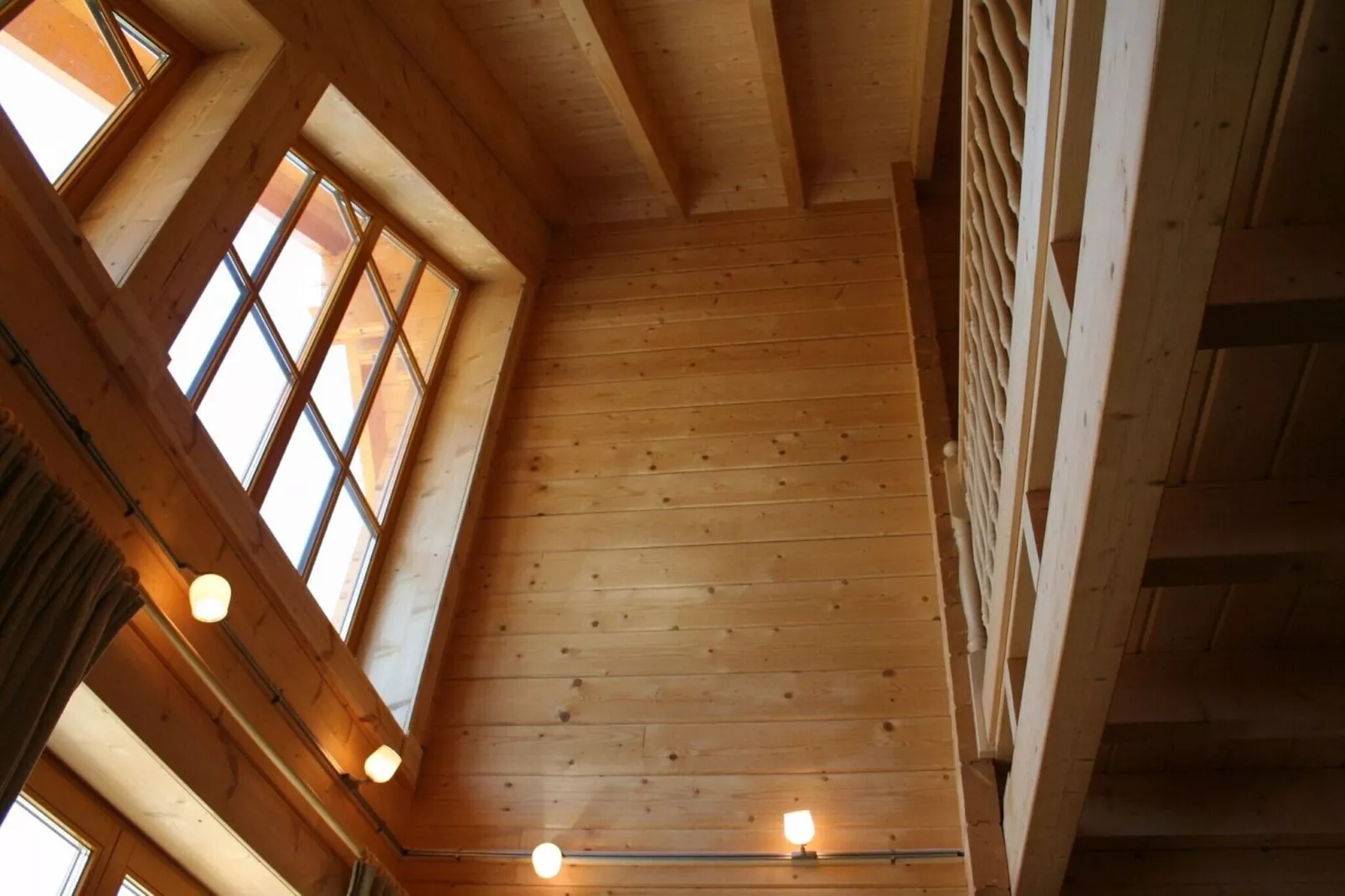 Luxus Blockhaus A-Woonkamer