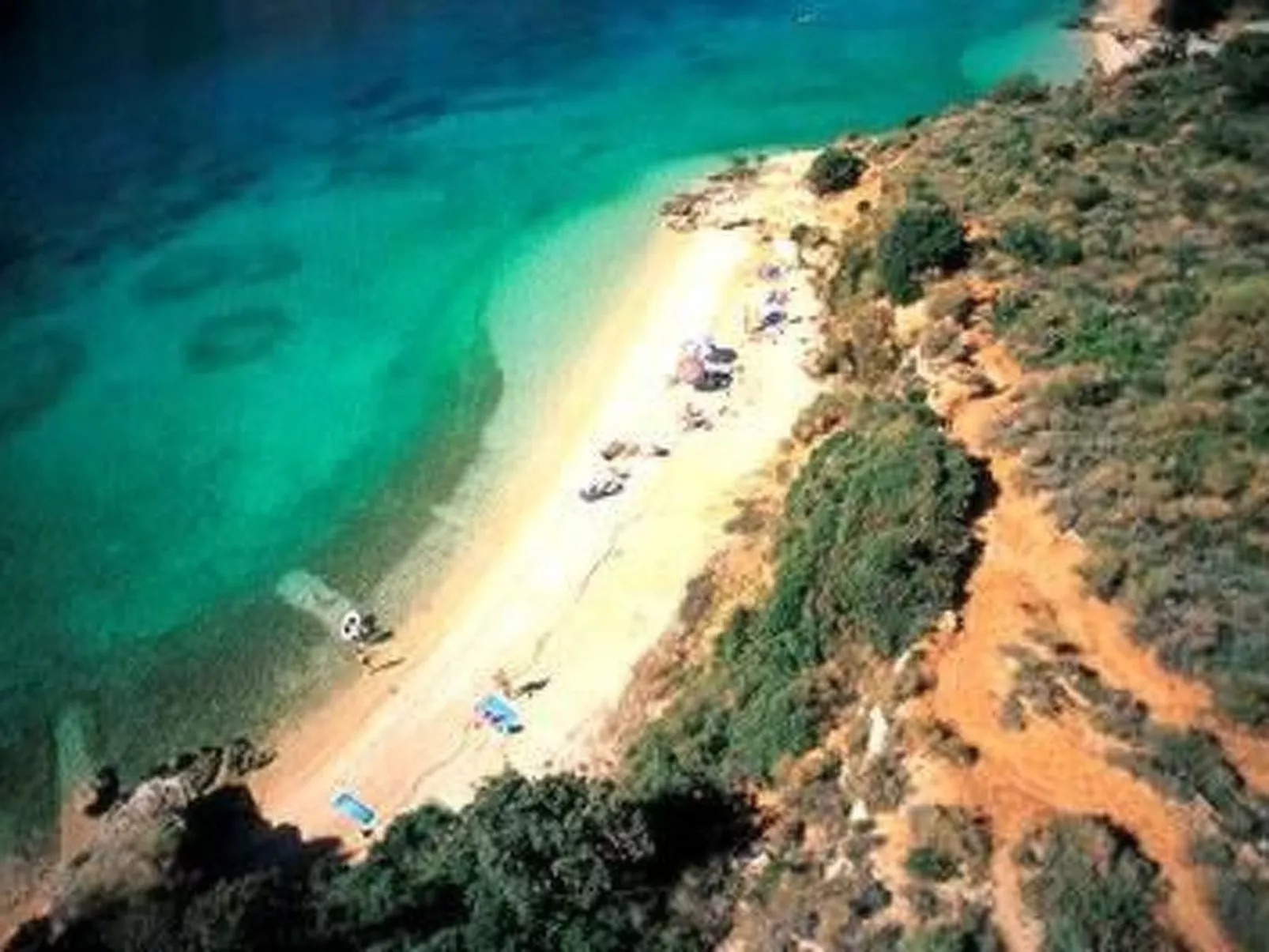 The Blue Line Ferienwohnung mit Balkon-Buiten