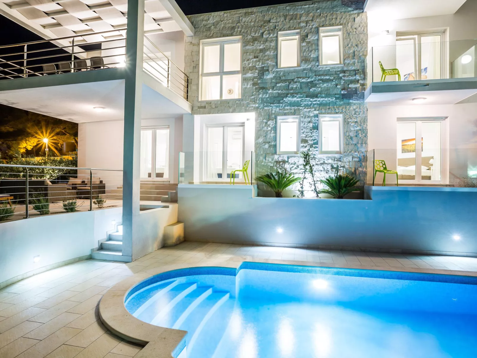 Villa Blanca Bol Insel Brac-Buiten