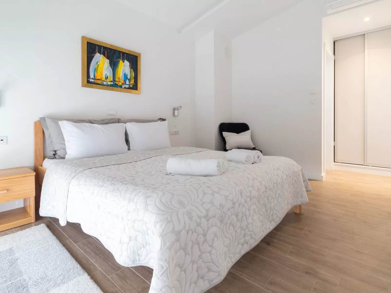 Villa Ema - beheizter Salzwasserpool, Fitnessraum und Sauna-Binnen