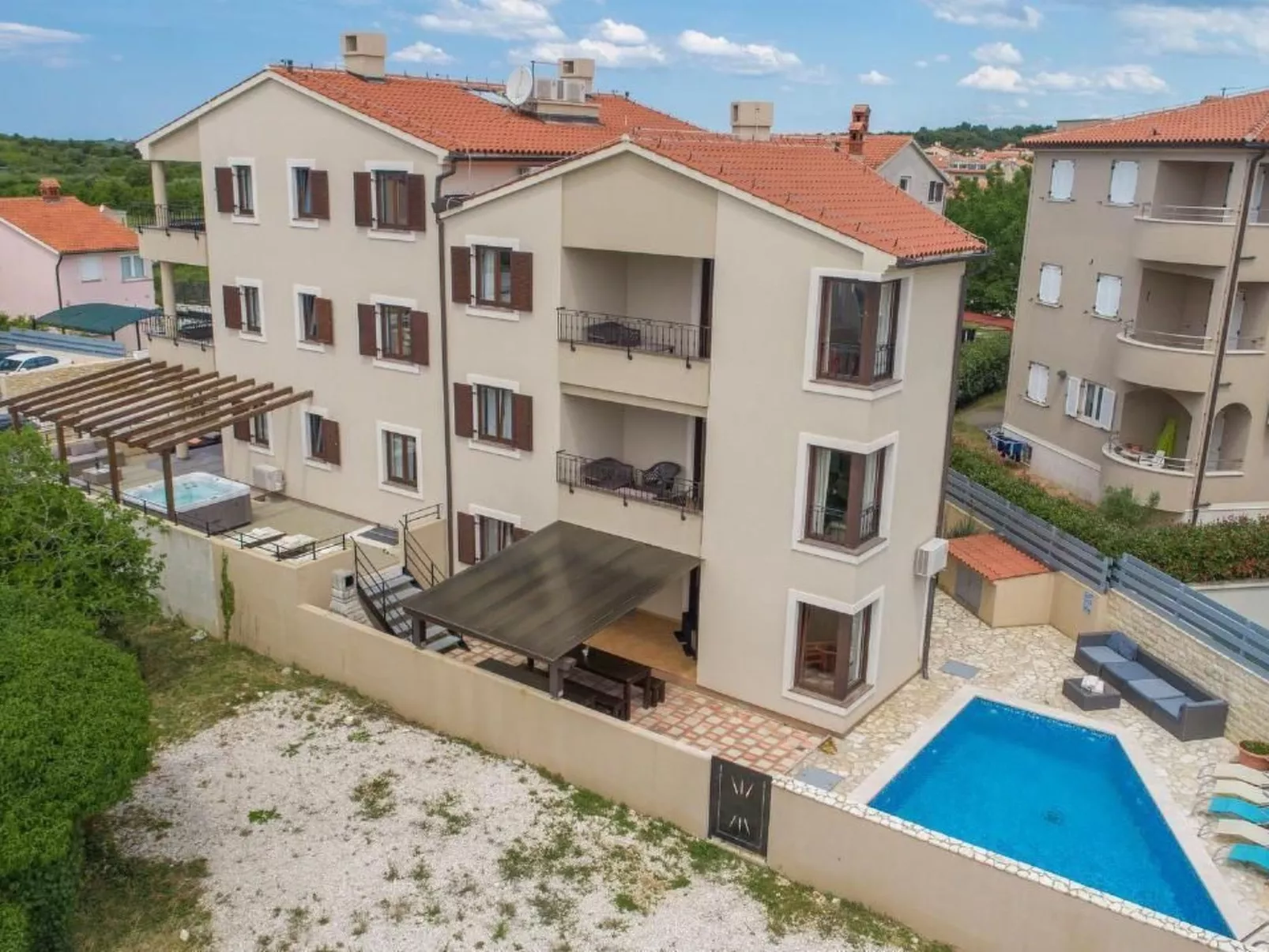 Villa Undina-schönes Haus für große Gruppen-Buiten