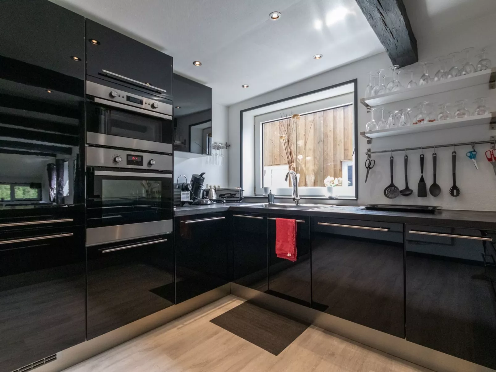 Duplex Ferme Simon 4p mit Jacuzzi und Sauna-Binnen