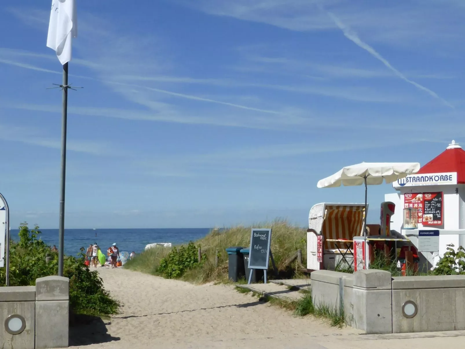 Apartment am Strand-Buiten