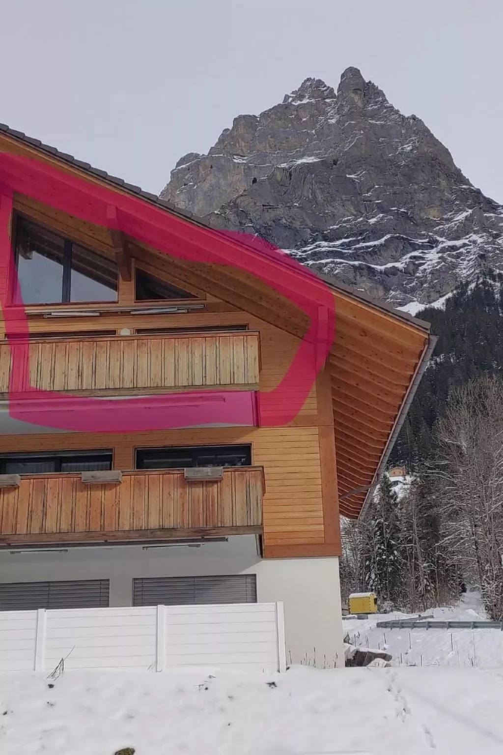 Maisonnette Wohnung Wätterbach Kandersteg - Buiten