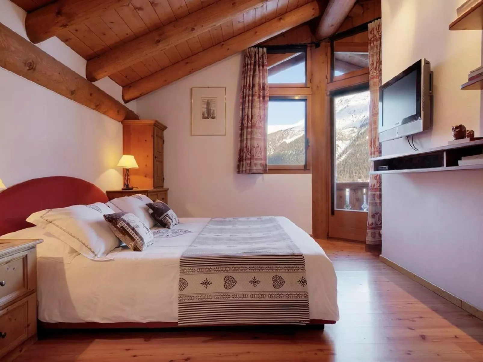 Chesarina Chalet-Binnen