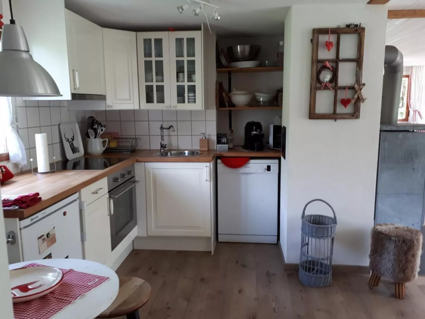 Chalet Chic+Hot Pot-Binnen