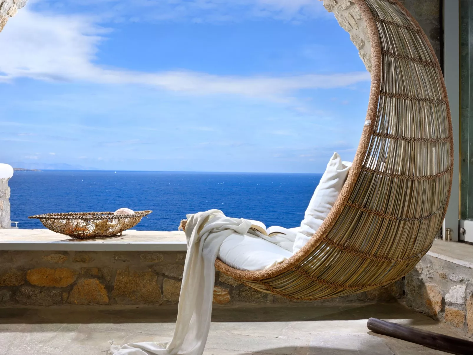 "Calypso Sunset" mit Terrasse-Buiten