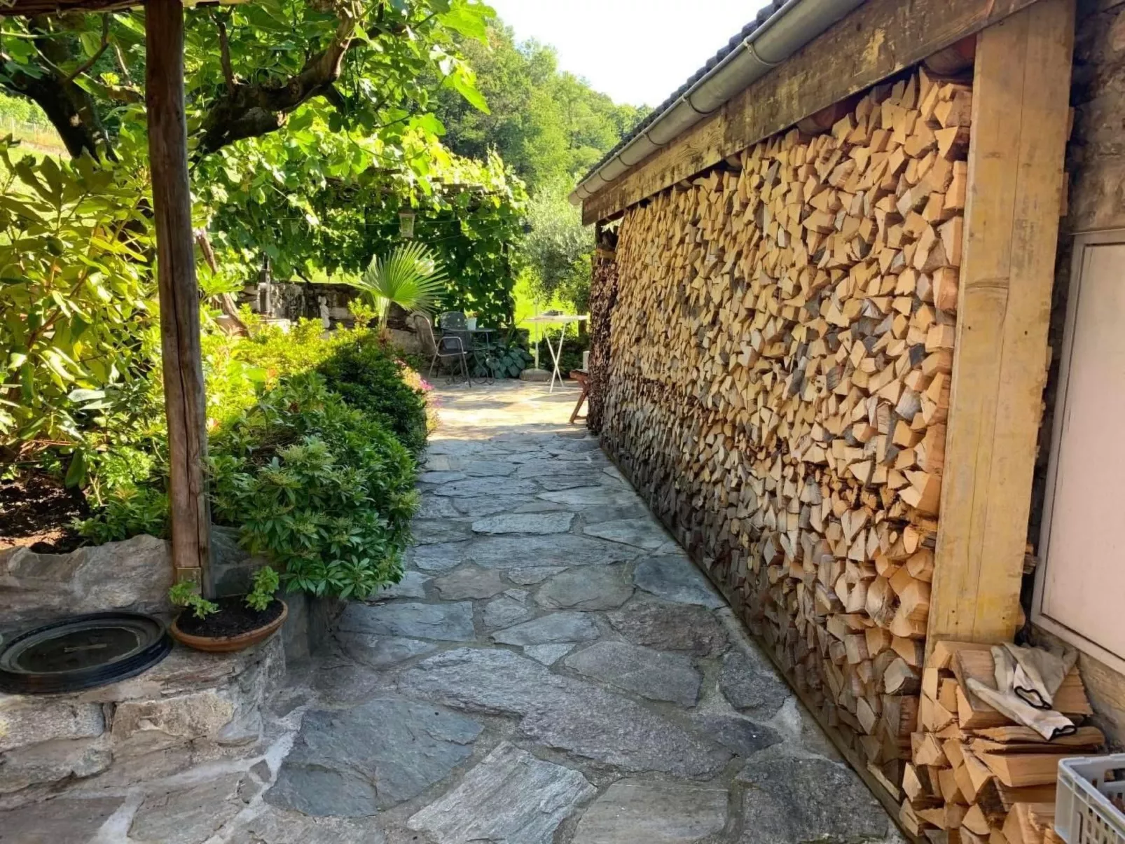 Rustico Motto della Capra-Buiten