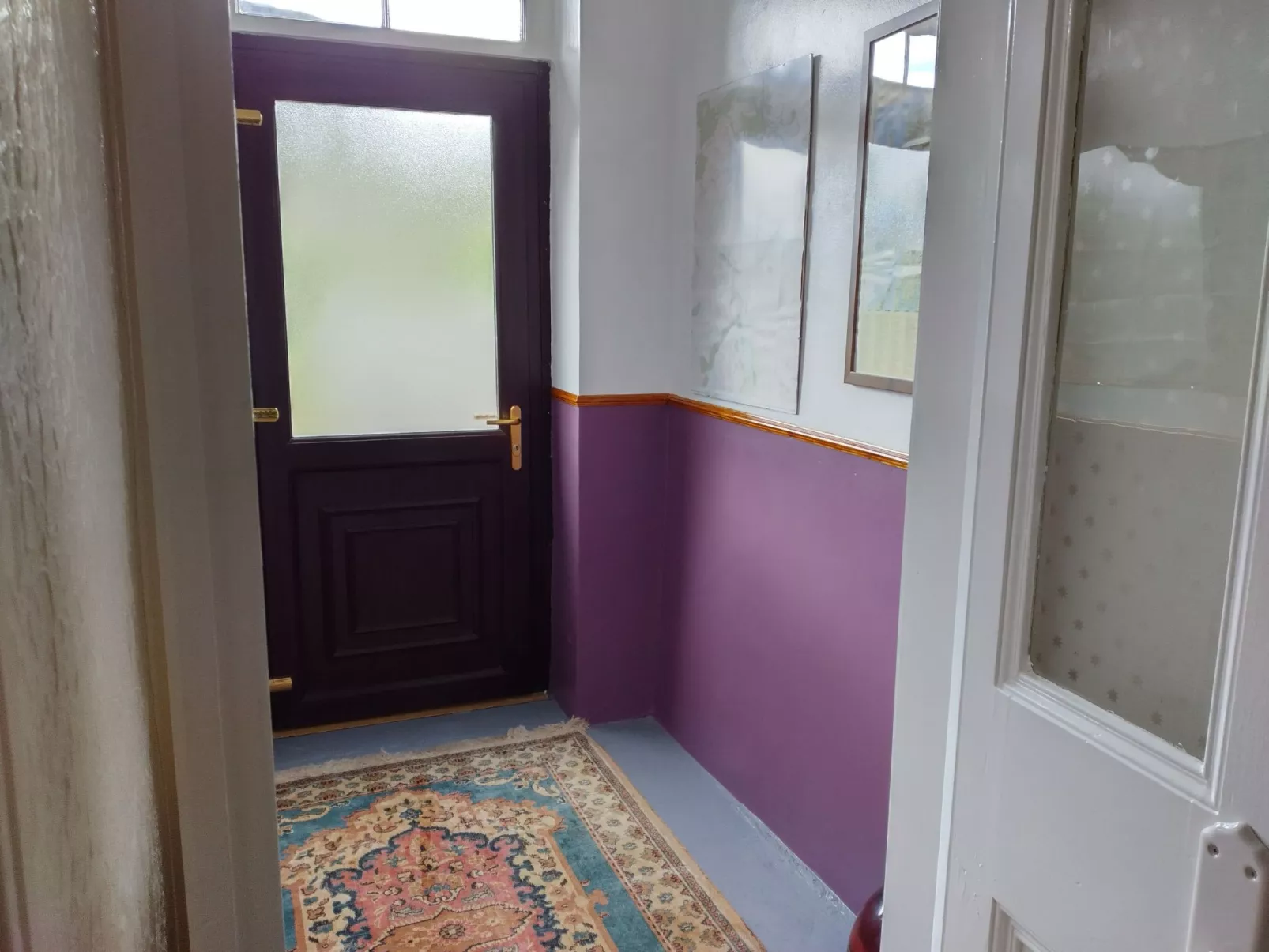 Benmore Farm House in Stirling mit Bergblick-Buiten