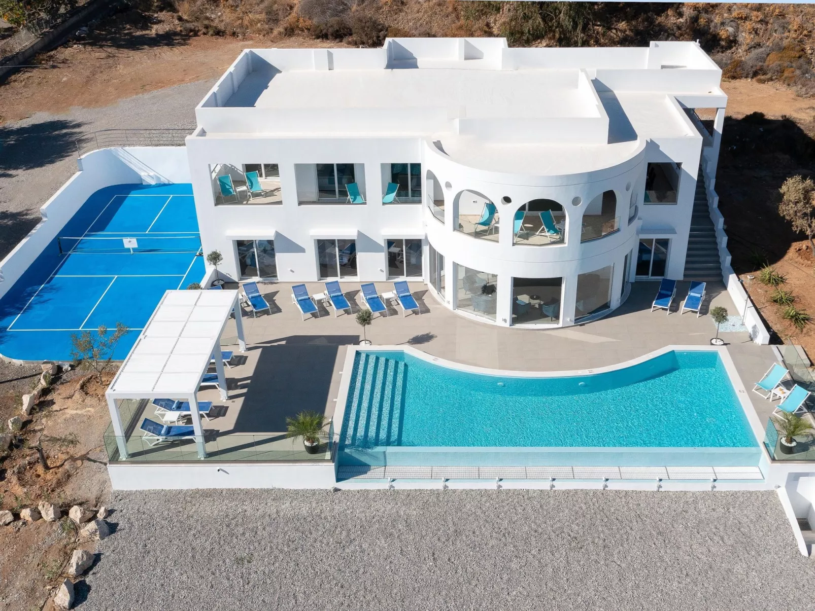 Villa Zoe Blu-Binnen