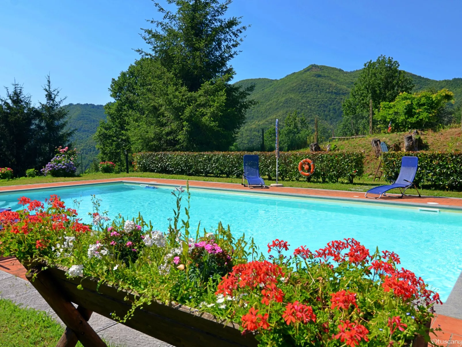 Wohnung in Piteglio mit Privatem Garten-Buiten