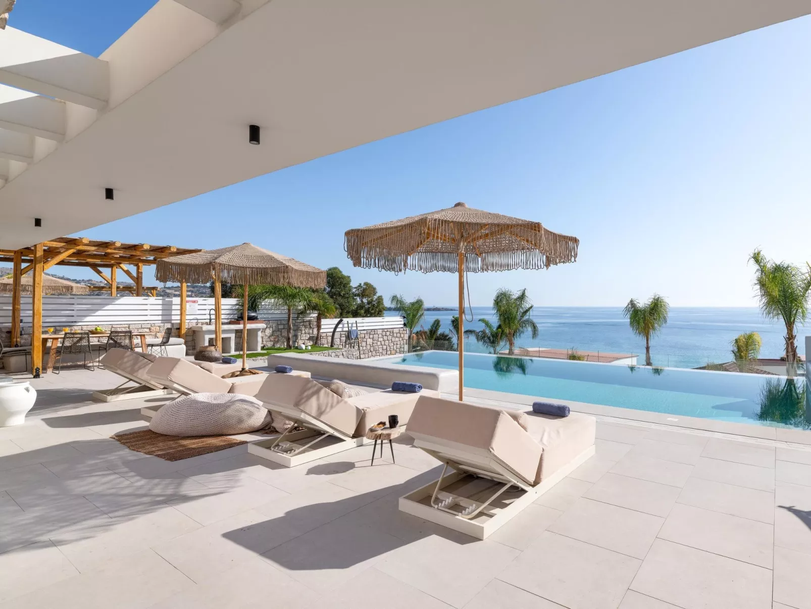 Ferienvilla Lido weiß in Strandnähe-Buiten