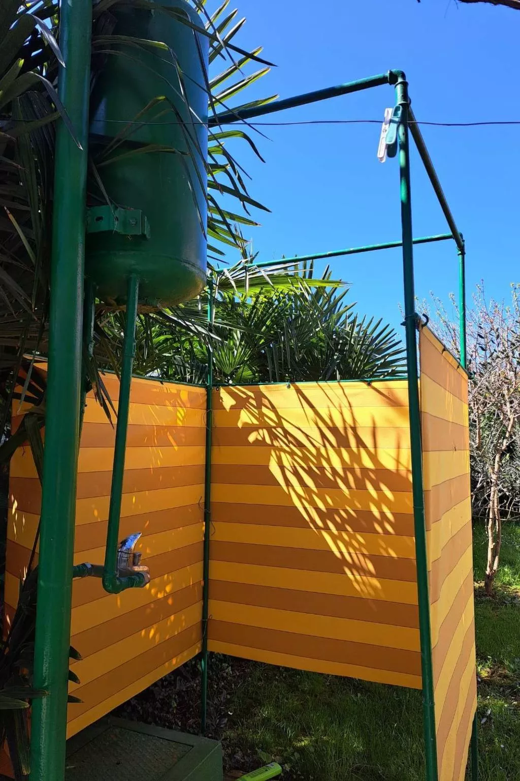 Wohnung in Pomer mit Kleinem Garten-Buiten