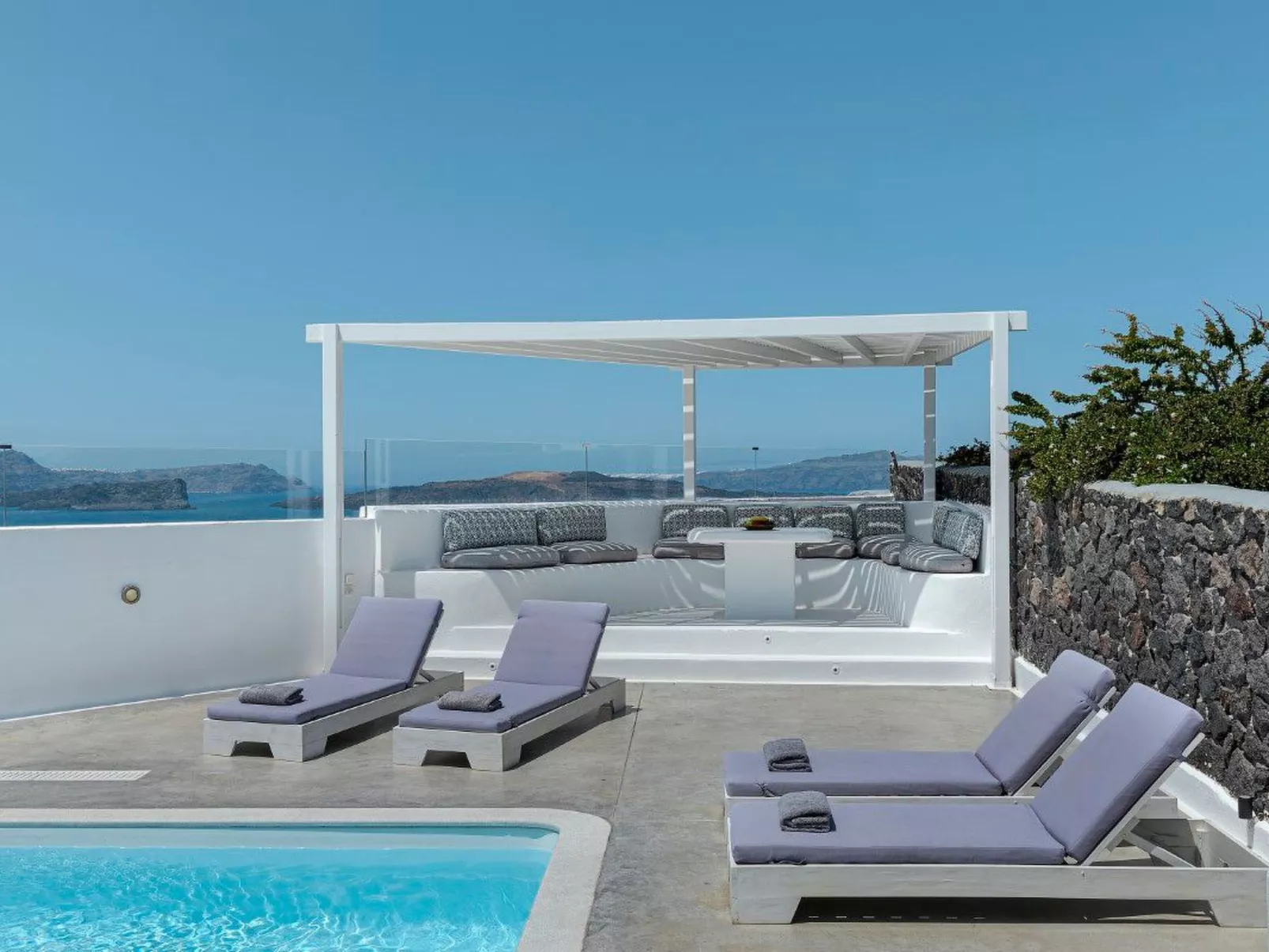 Hemera Ferienhaus Villa auf Santorin-Buiten