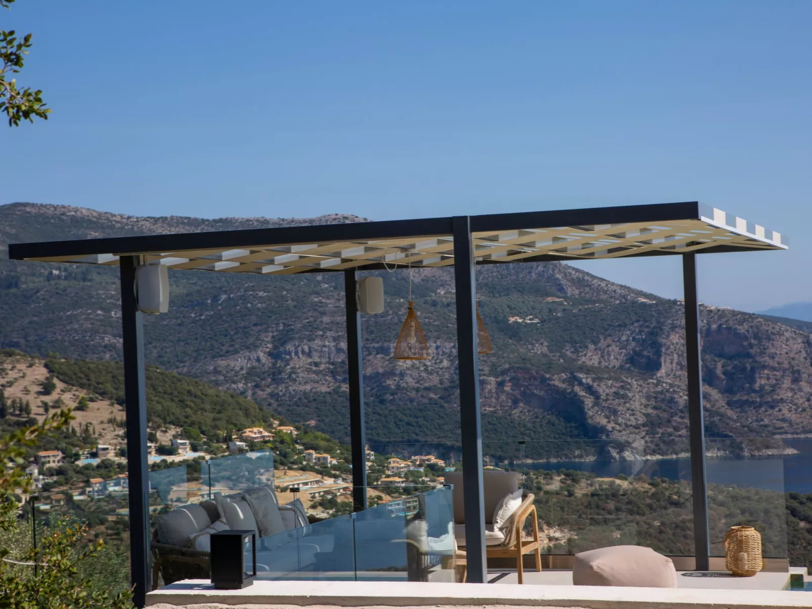 Ferienvilla "Yoni Villa" mit Infinity Pool-Buiten