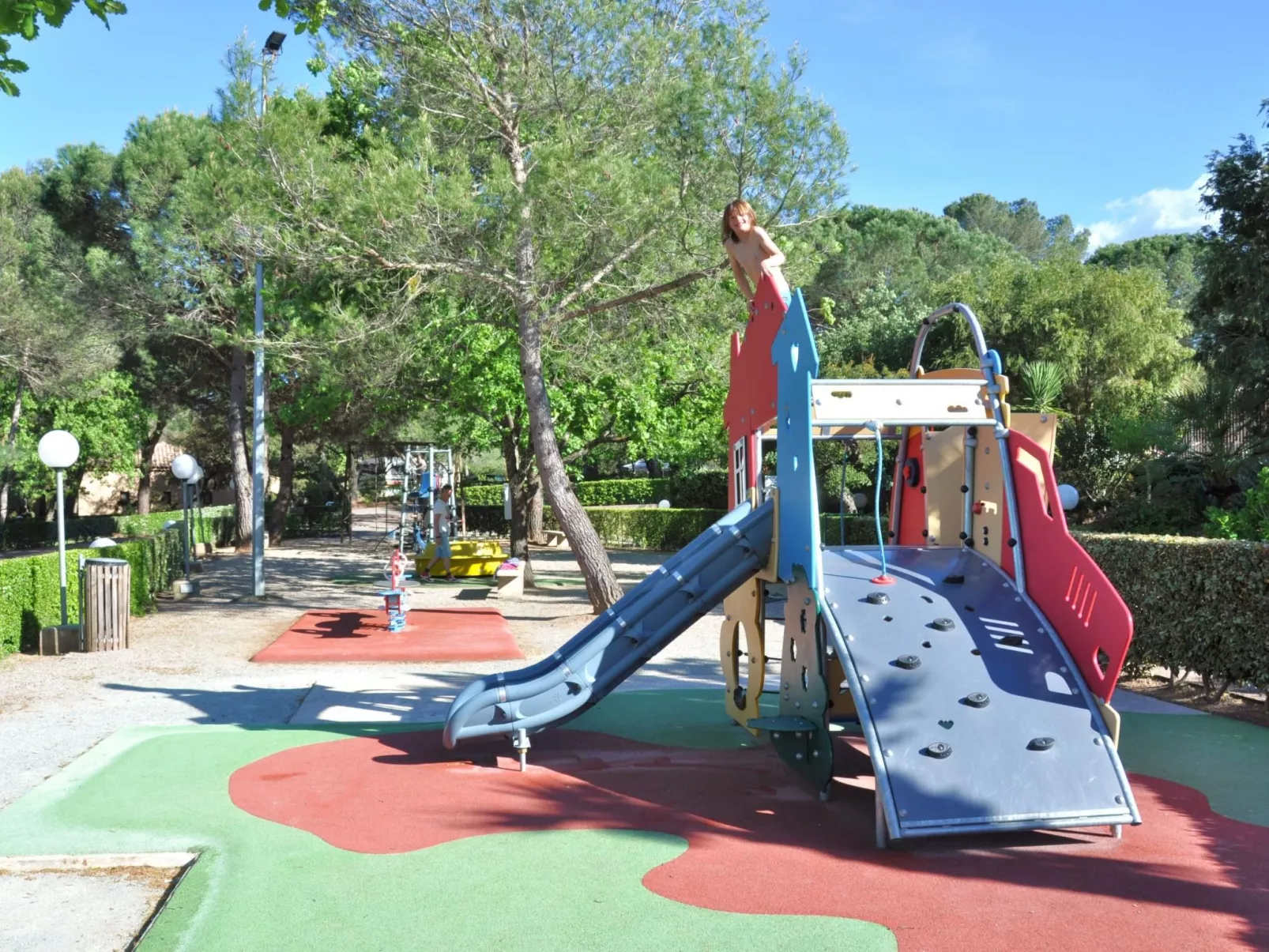 Stacaravan camping Lei Suves cote d'azur Var-Buiten