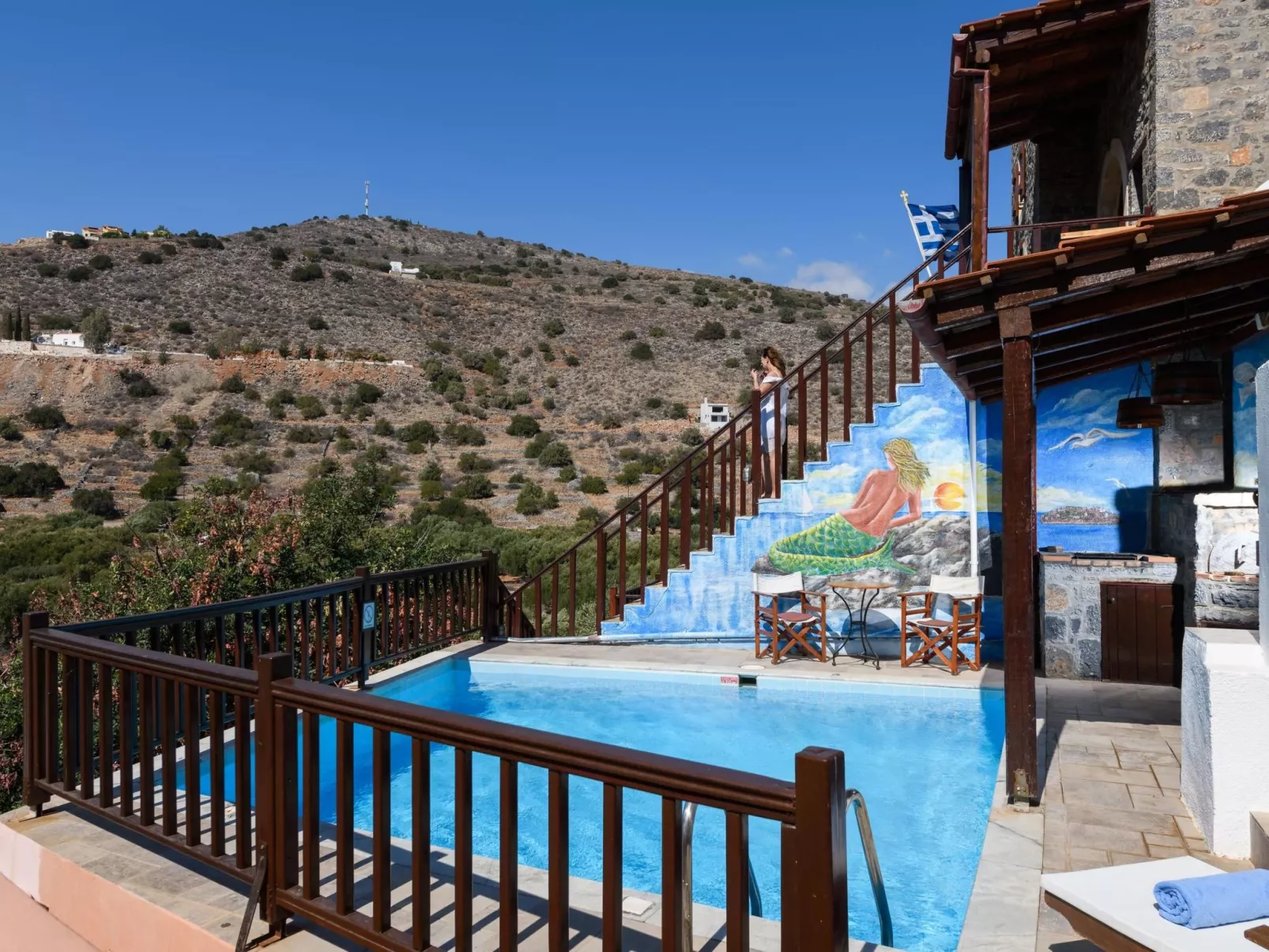 Kretisches Steinhaus mit Gemeinschaftspool-Image-tags.info