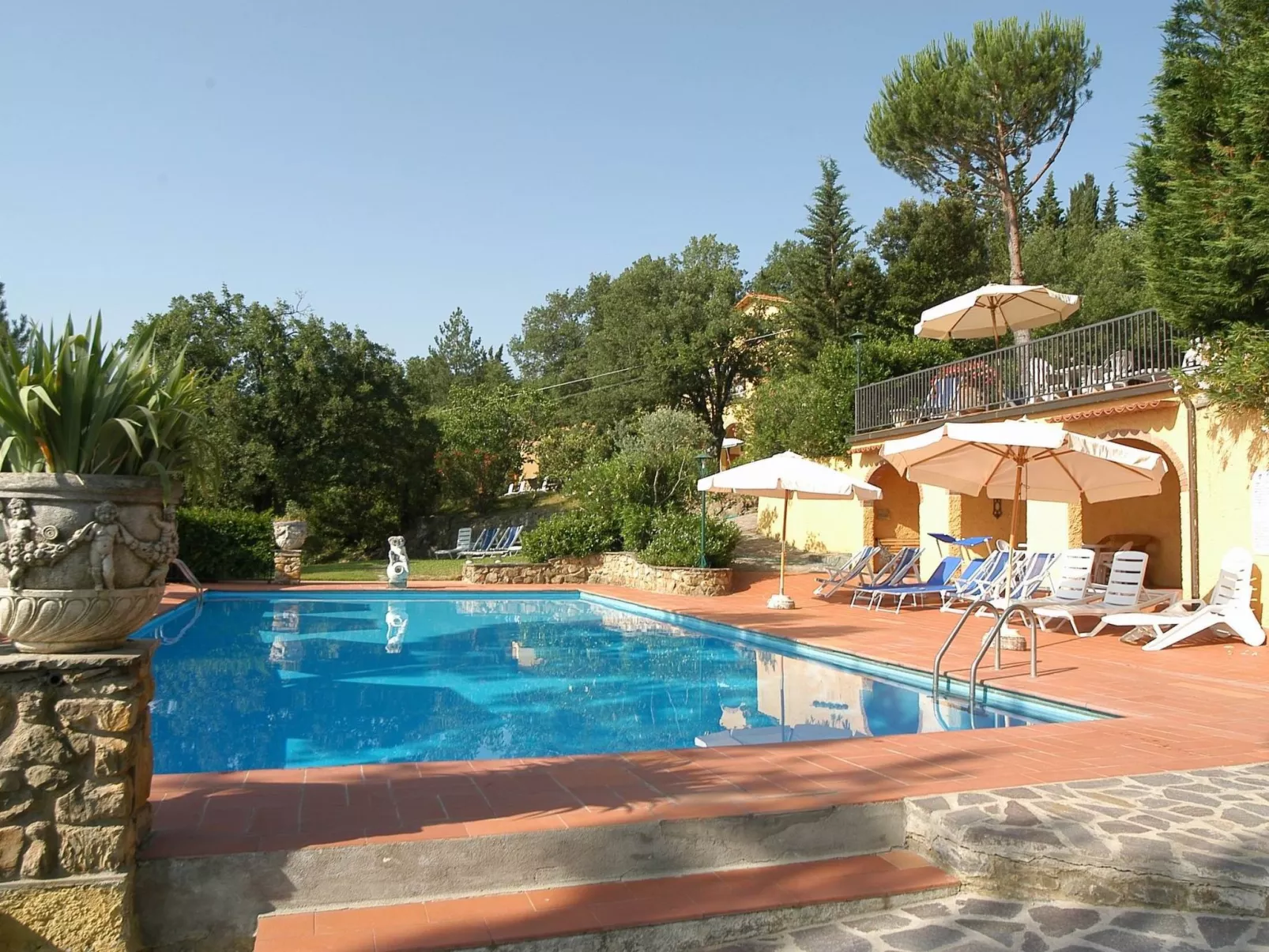 Wohnung Poggio Oro Chianti mit Terrasse-Buiten