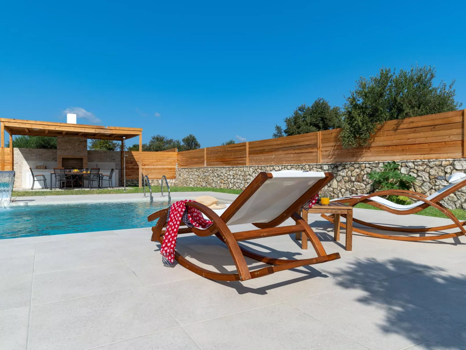 Ferienvilla Petra in Kolympia Village-Buiten