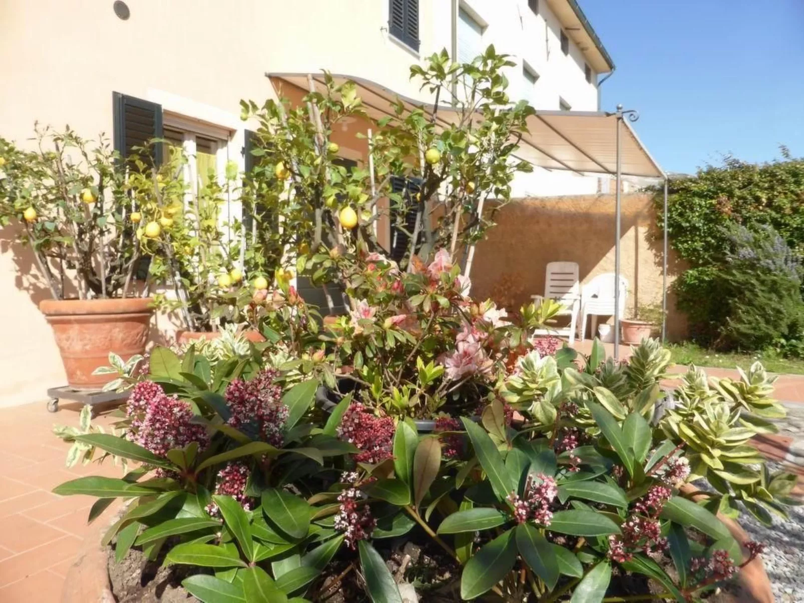 Unterkunft in einer Villa, Schwimmbad und großer Garten-Image-tags.info