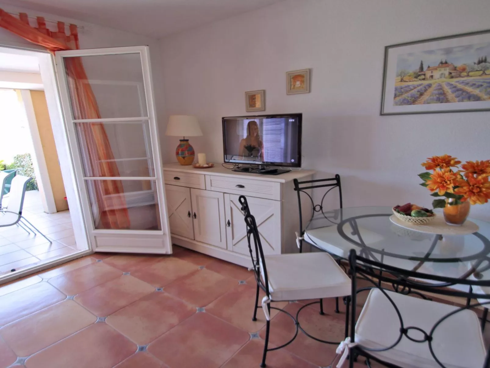 Mazet 4 pers - Blick aufs Meer - Schwimmbad - WiFi - Klima-Binnen