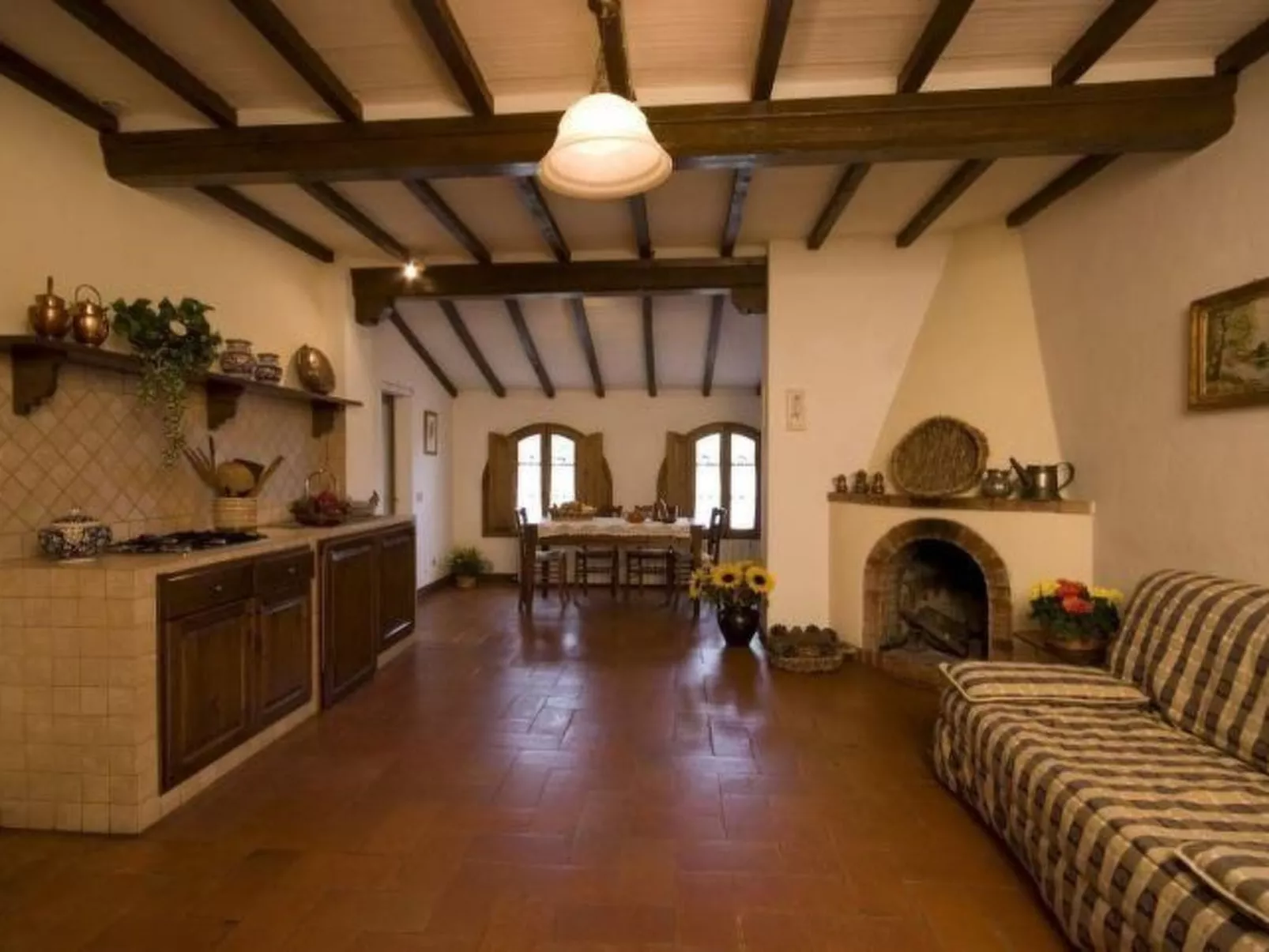 Santinovo archi Wohnung mit Schwimmbad-Binnen