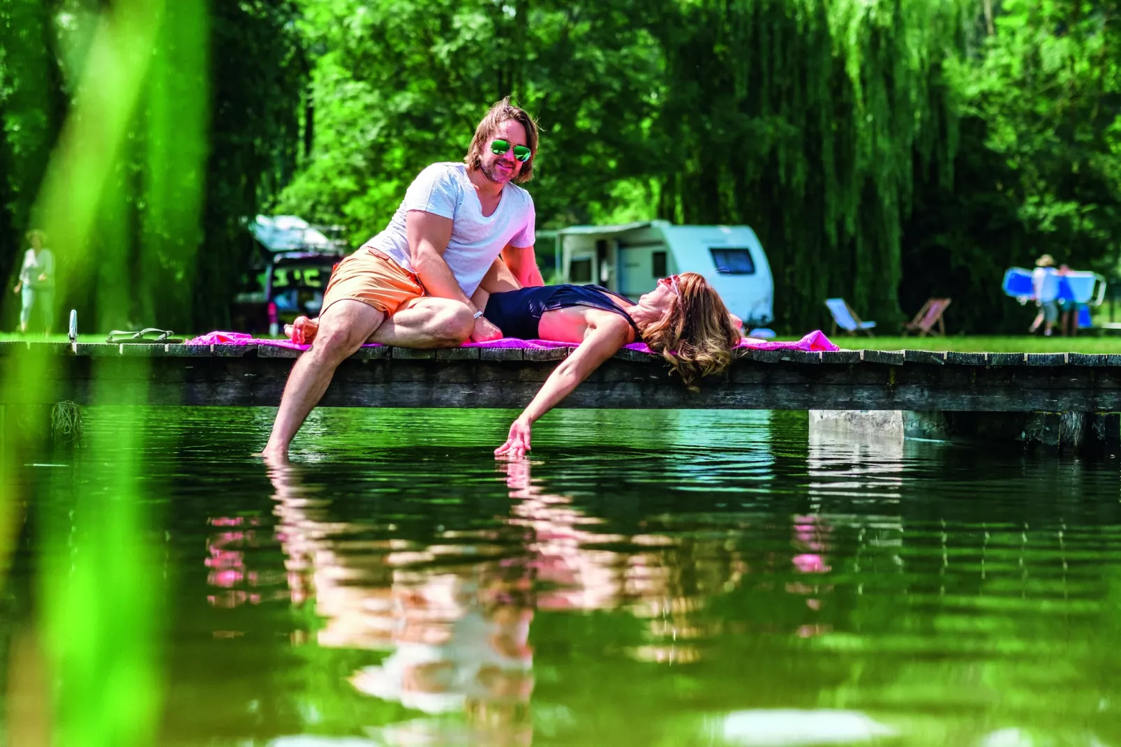 MobileHome Typ B-Parkfaciliteiten