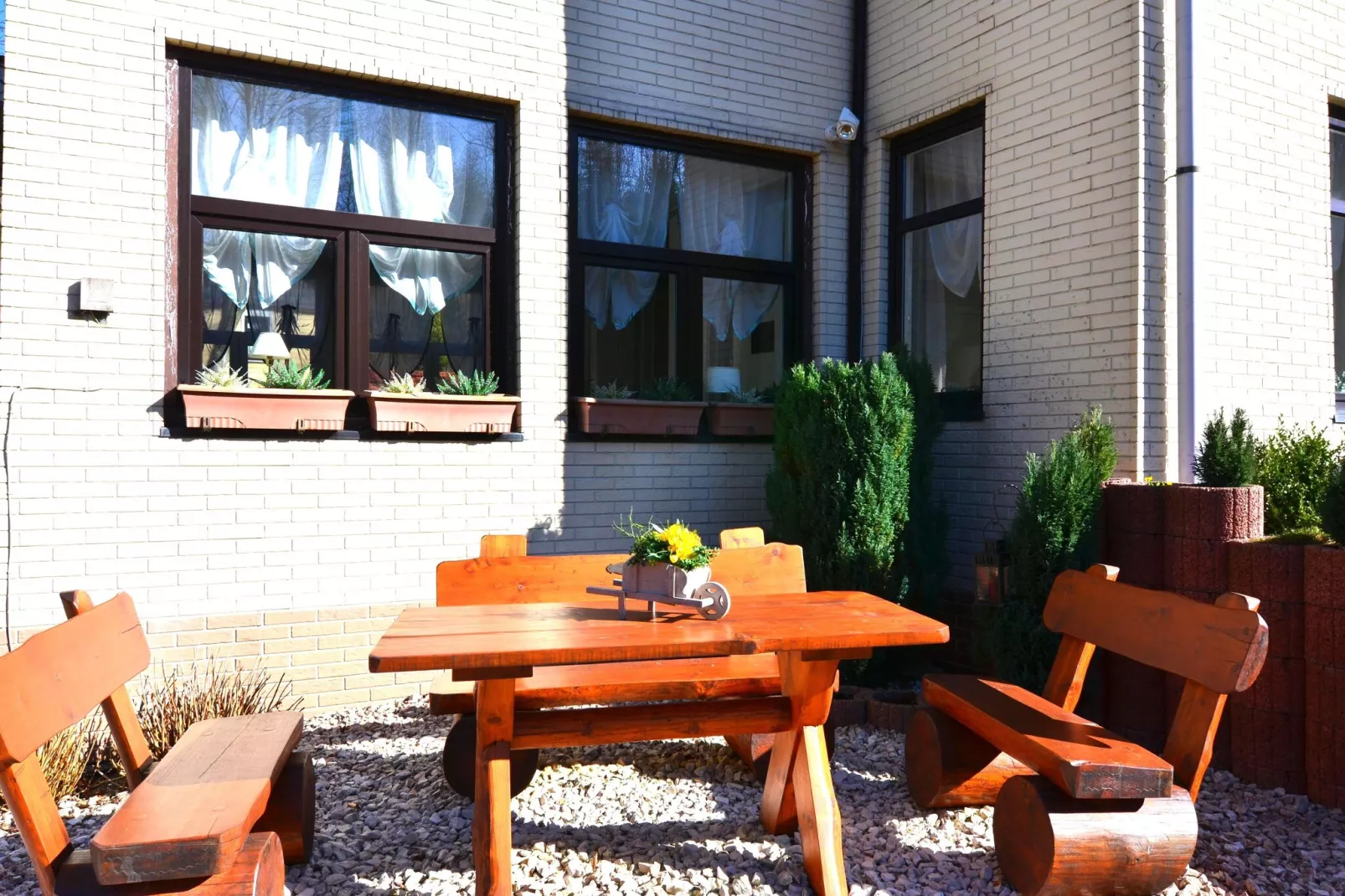 Ferienapartment Afrika in Wildemann Harz-Terrasbalkon