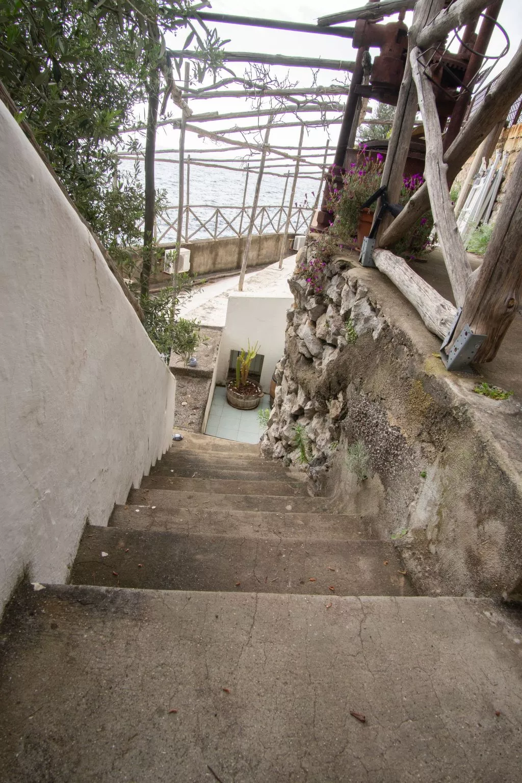Villa mit Blick auf das Meer an der Amalfiküste-Buiten