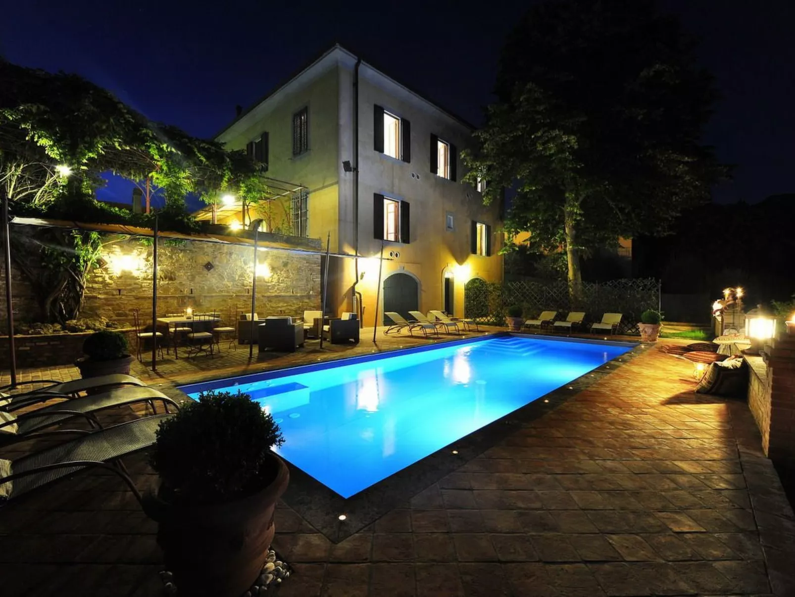 Luxuriöse Villa mit privatem Pool in der Nähe von Pisa Volterra-Image-tags.info