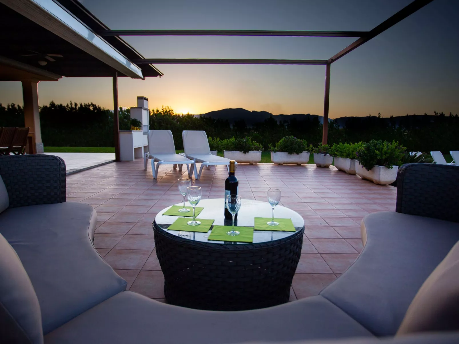 Can Vanrell, mit Schwimmbad, Jacuzzi und Rasenfläche.-Binnen