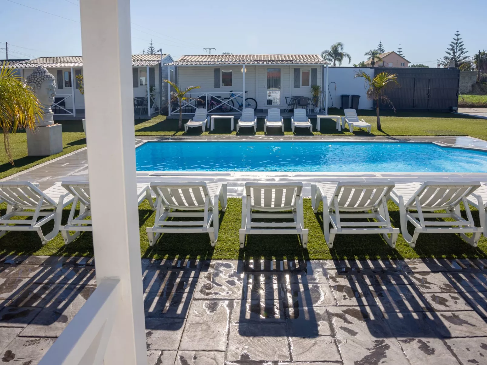 Bungalow Buda Strand-Buiten