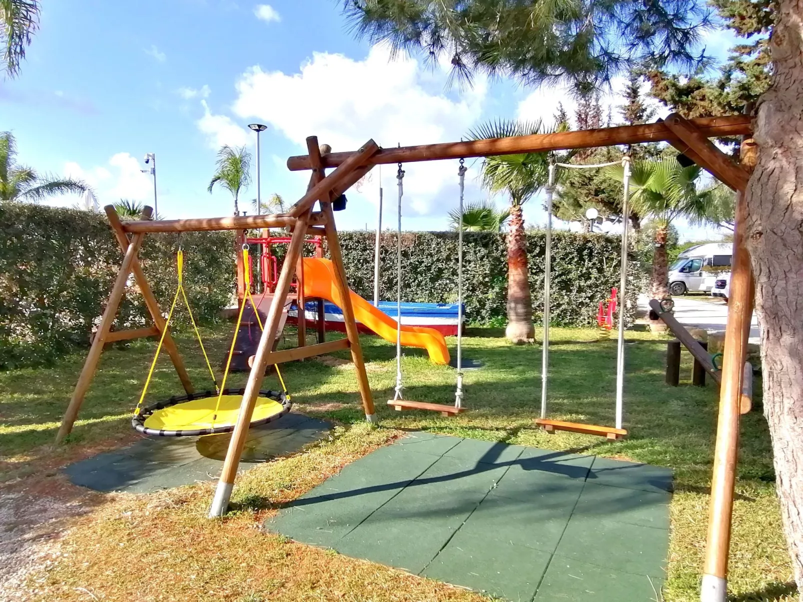 Appartement in Marsala mit gemeinschaftlichem Pool, Grill und Garten-Buiten