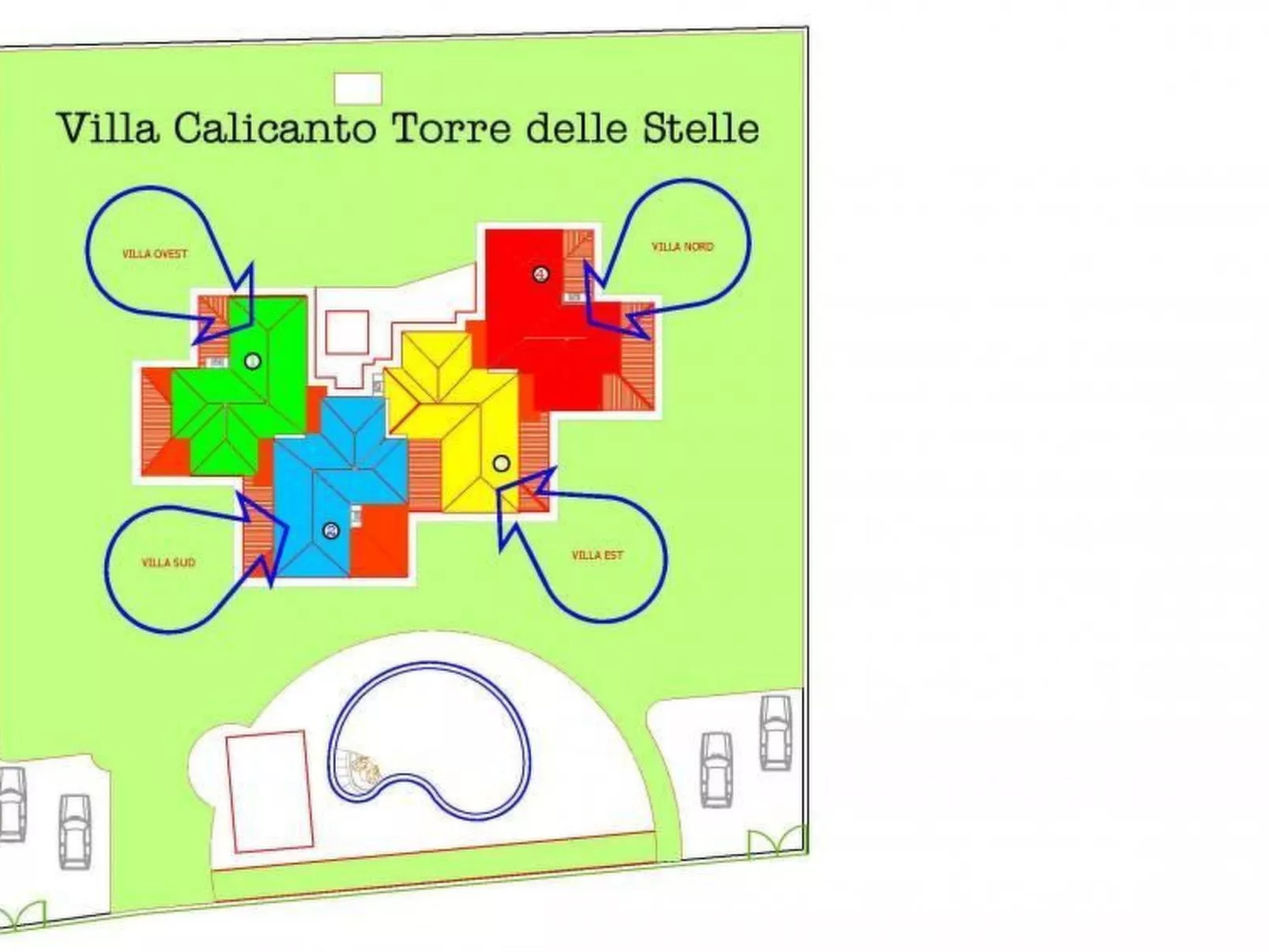 'Villa Nord' mit Balkon-Binnen