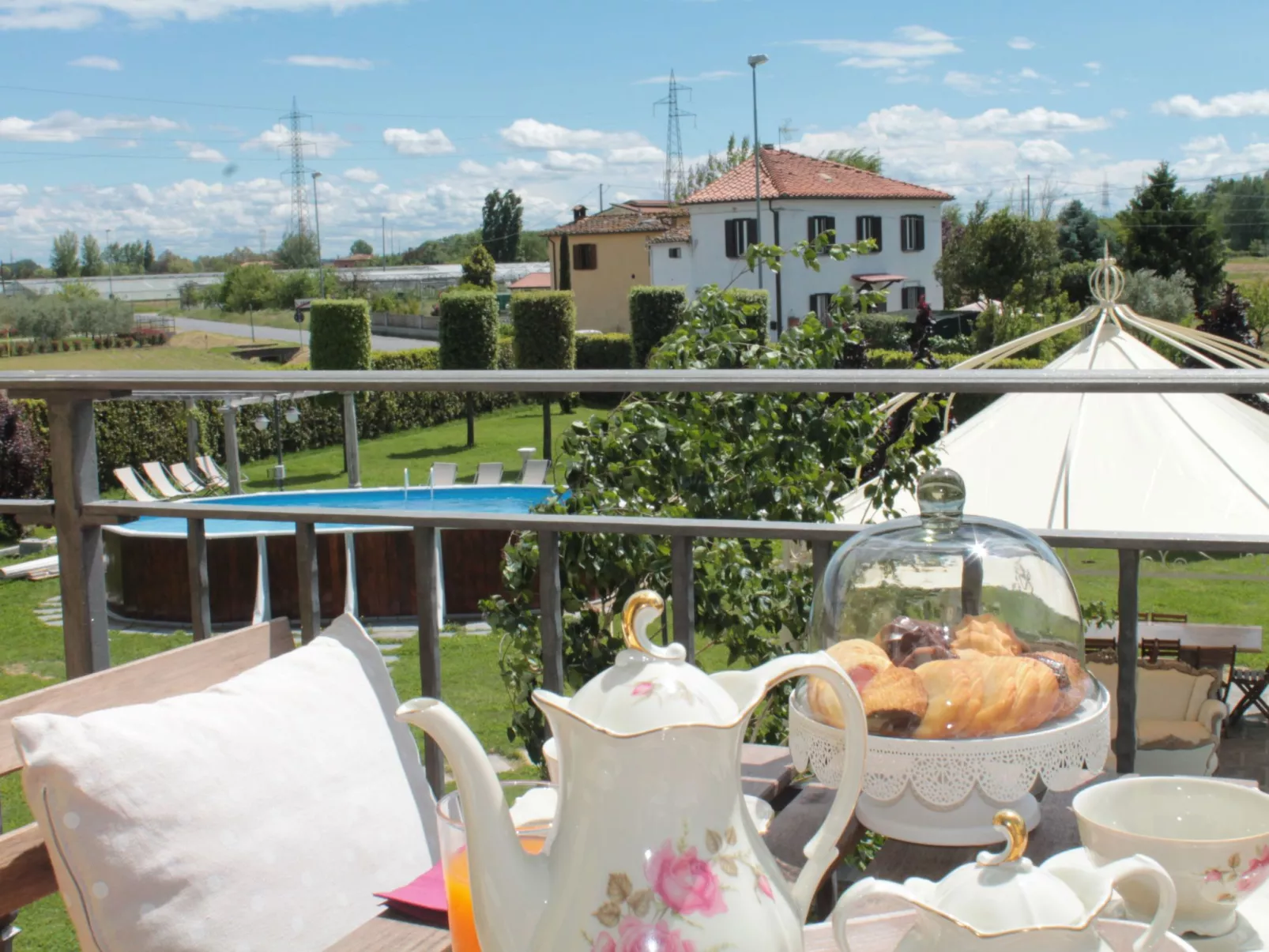 La Valinfiore Luxuswohnung mit Pool-Buiten