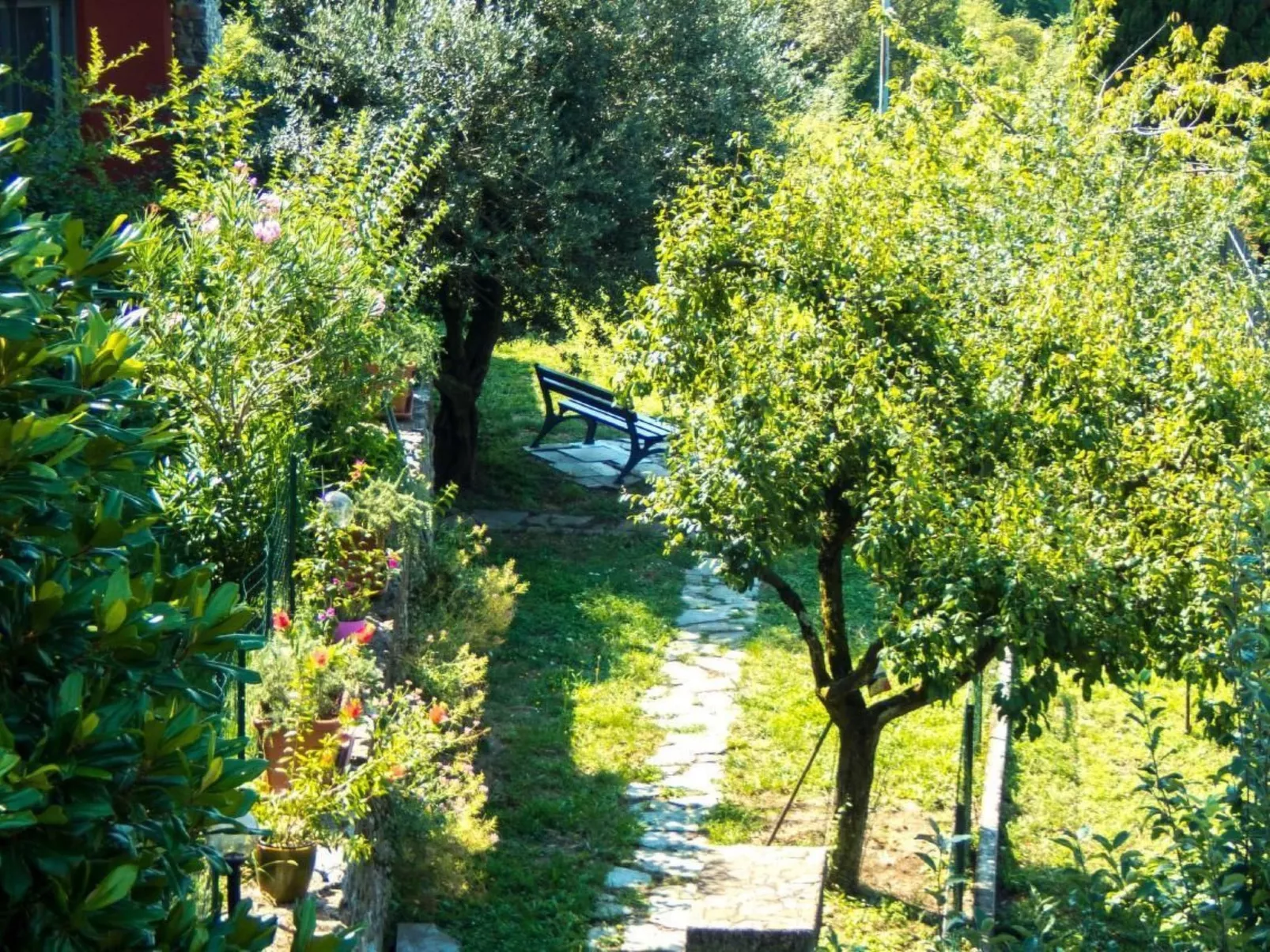 Unabhaengige Wohnung in Velva mit Garten und Grill-Buiten