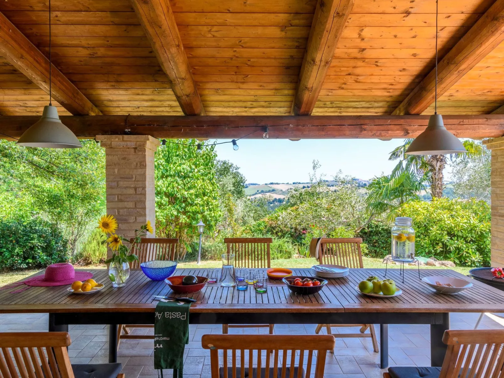 Casa Felicità, Marche Ferienhäuser-Buiten