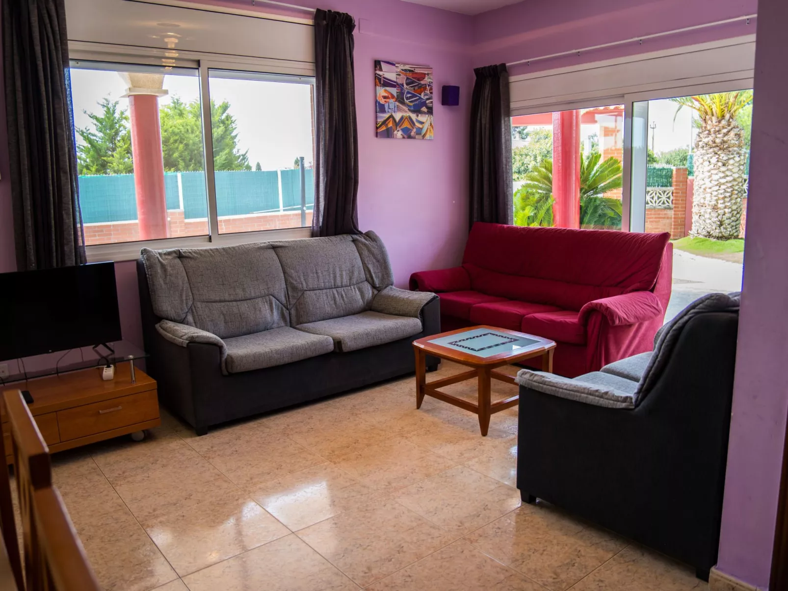 Chalet 'Vista Cunit' mit privatem Pool-Binnen