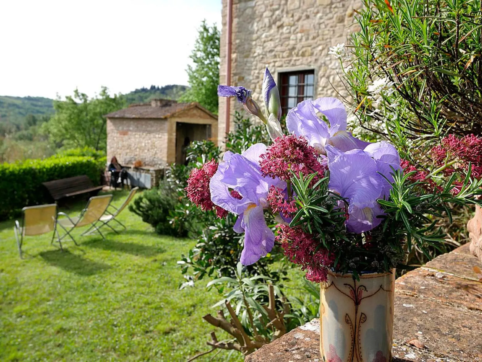Erta Toskanisches Bauernhaus mit Pool-Buiten