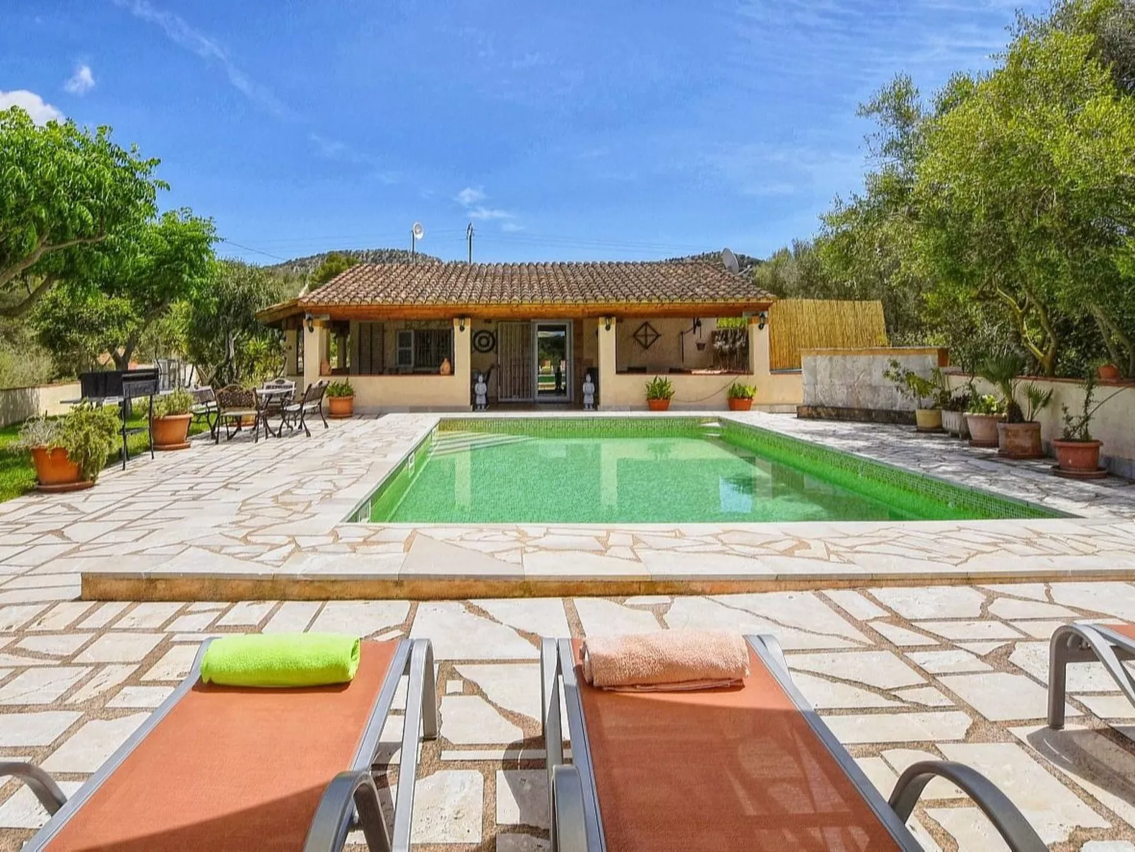 Finca Son Macia ruhige Lage Schwimmbad und Klimaanlage-Buiten