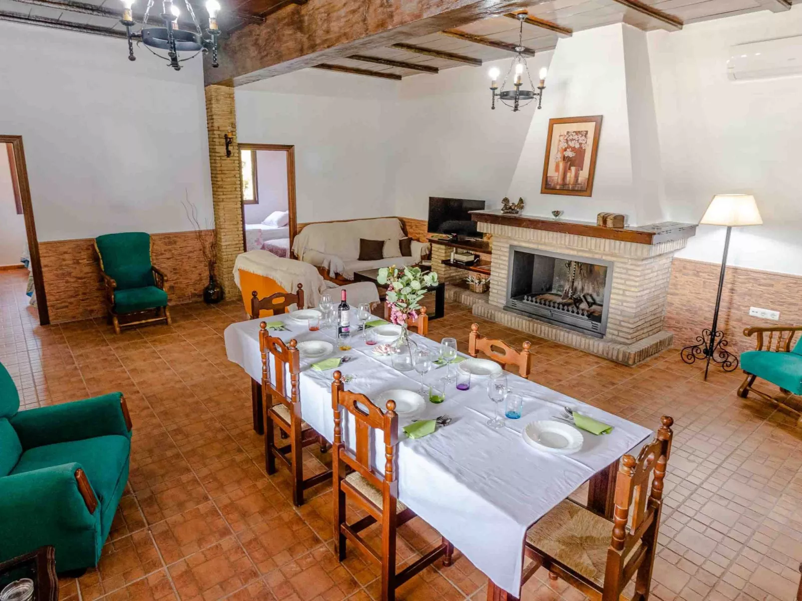 Villa Lucrecia Landhaus-Binnen