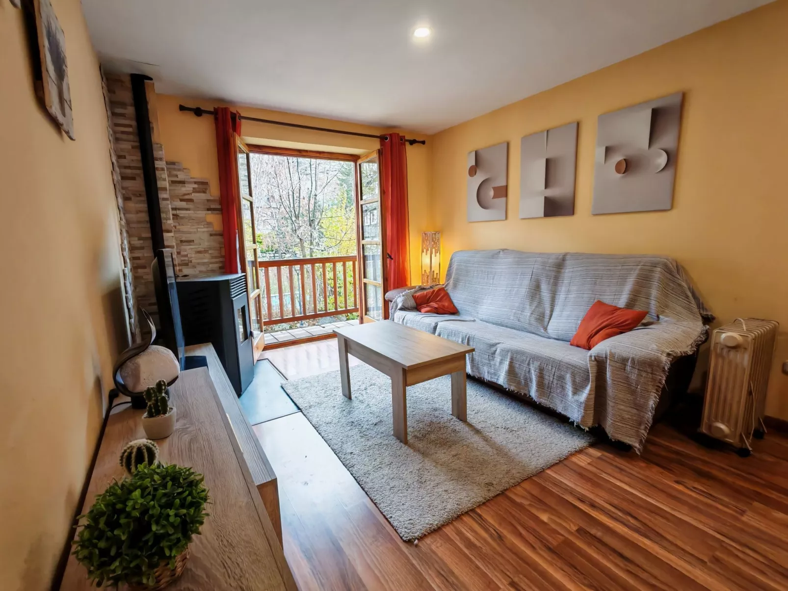 Wohnung mit Garten Isard 1 Vall de Boí-Binnen