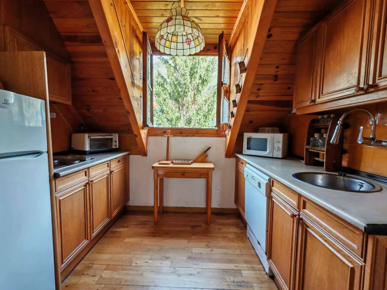Duplex Muntanyó 2 mit Balkon und Blick auf den Berg Vall de Boí-Binnen