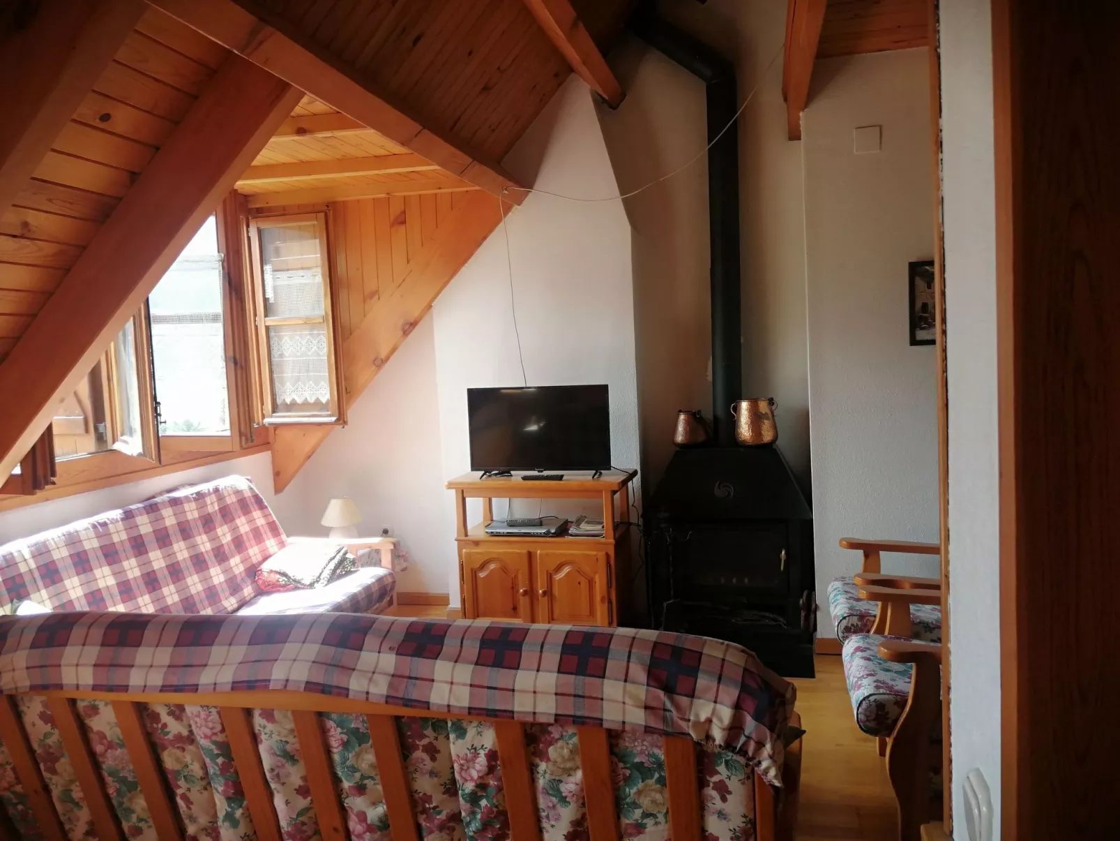 Geräumige Maisonette mit Kamin Isard 2 Vall de Boí-Binnen