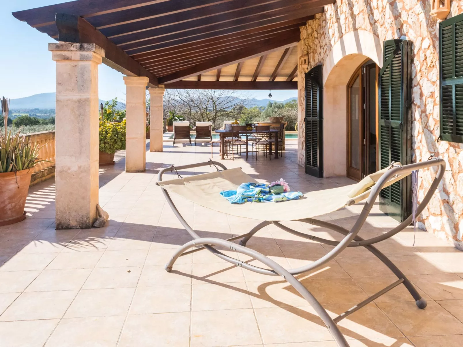 Finca 'Can Teco' mit Terrasse-Buiten