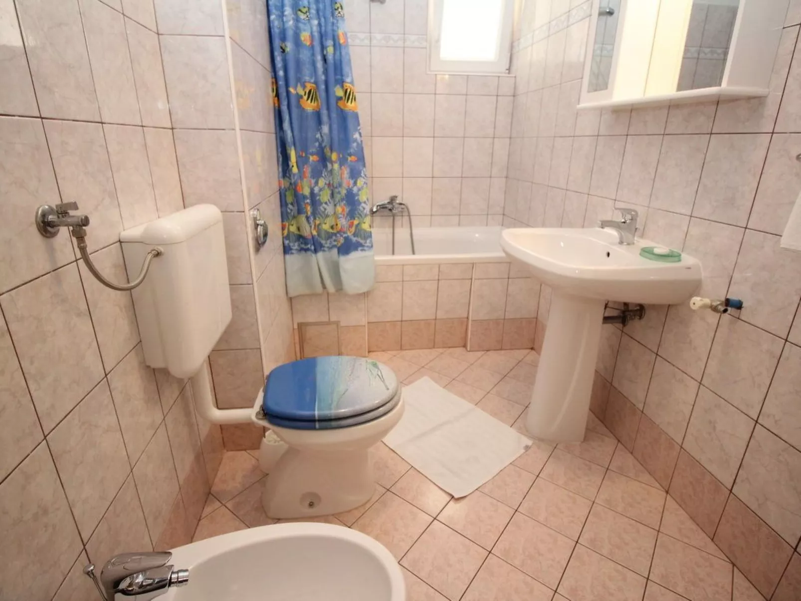 In Baška mit Eigenem Balkon-Binnen